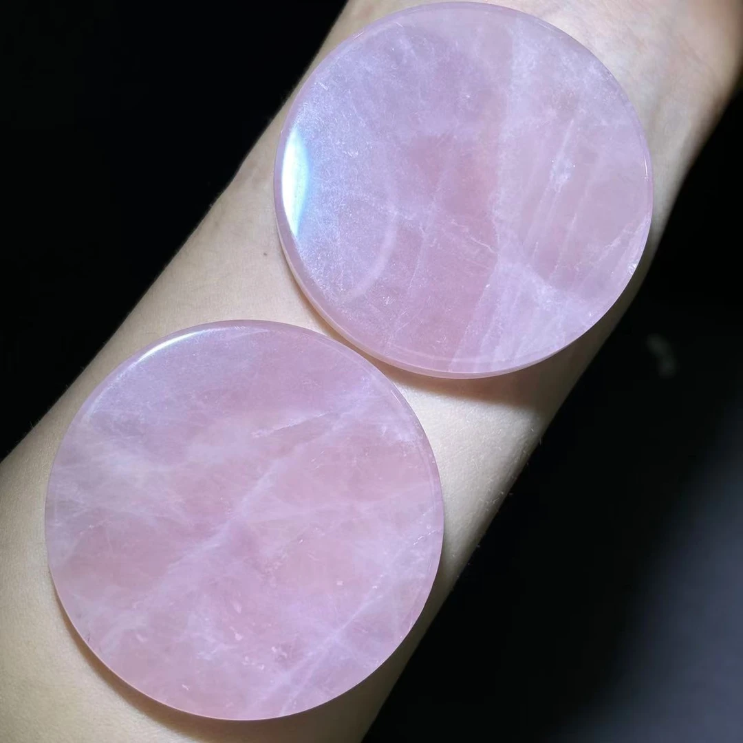 面面来财珠宝C11167卡50-冰花芙蓉晶圆无事牌-配绳多样性发其一