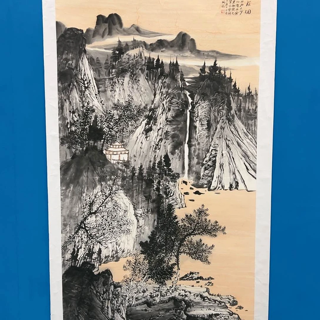 国画苏珊展览原作