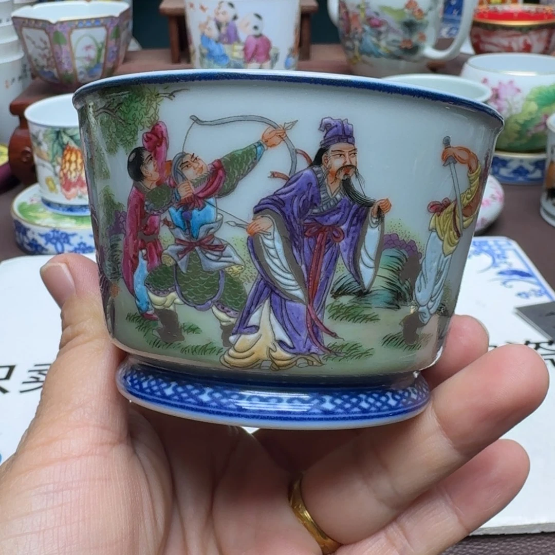 景德镇手工手绘展示