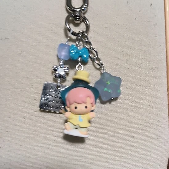 正版萌粒钥匙扣（微xia）1