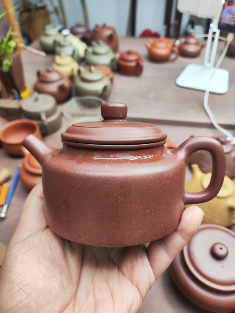 陈莉紫砂 陈莉     德钟      底槽清  200CC 紫砂壶家用泡茶茶具