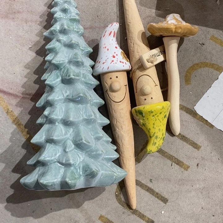 摆件不****?陶瓷摆件我，瑕疵