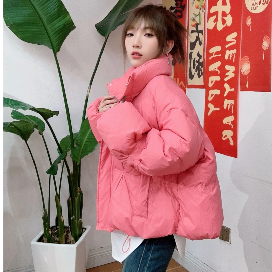 冬装洋气羽绒服2024新款时髦90白鸭绒短款加厚外套218171