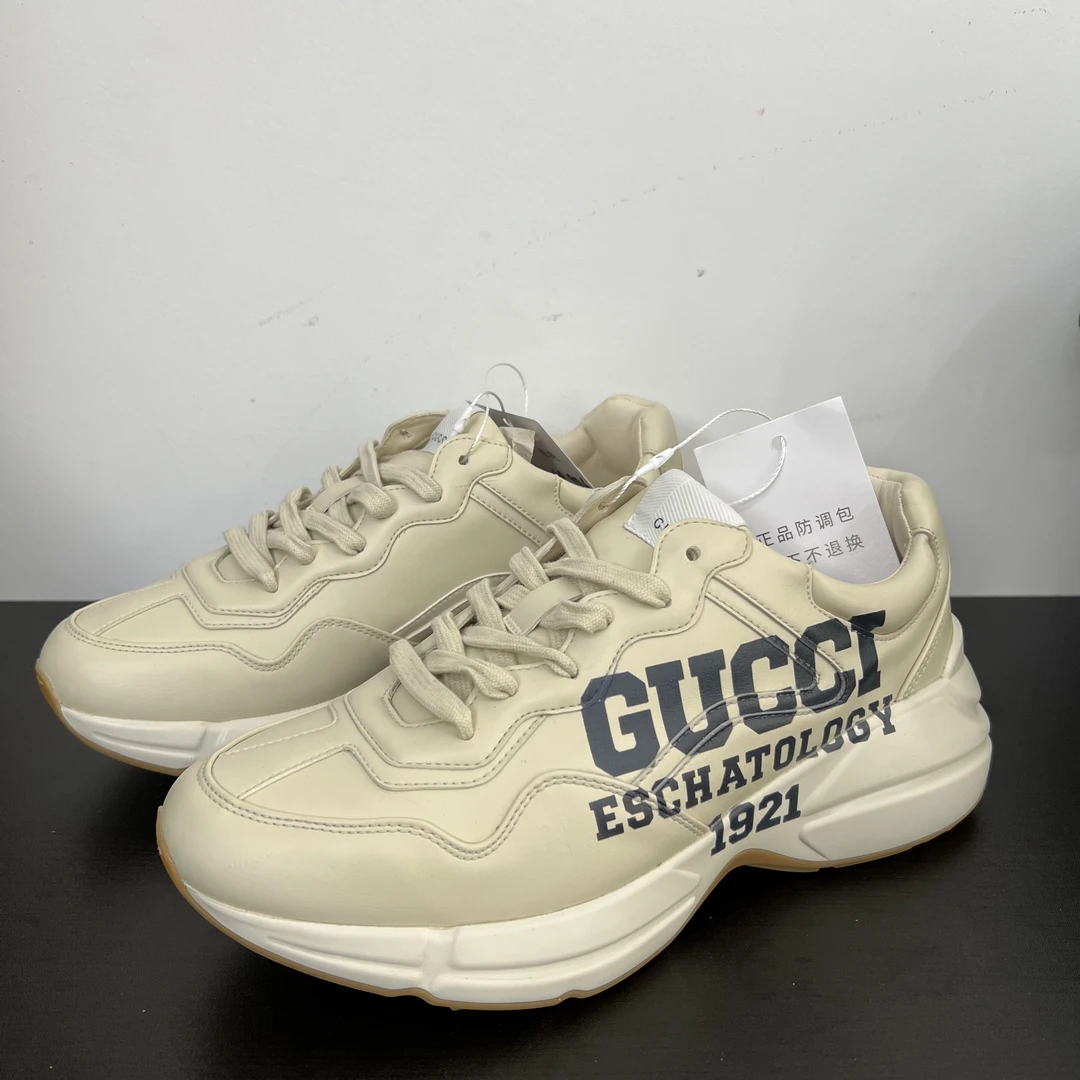 95新 GUCCI/古驰 41/42欧码周年限定老爹鞋/百搭/复古/潮流