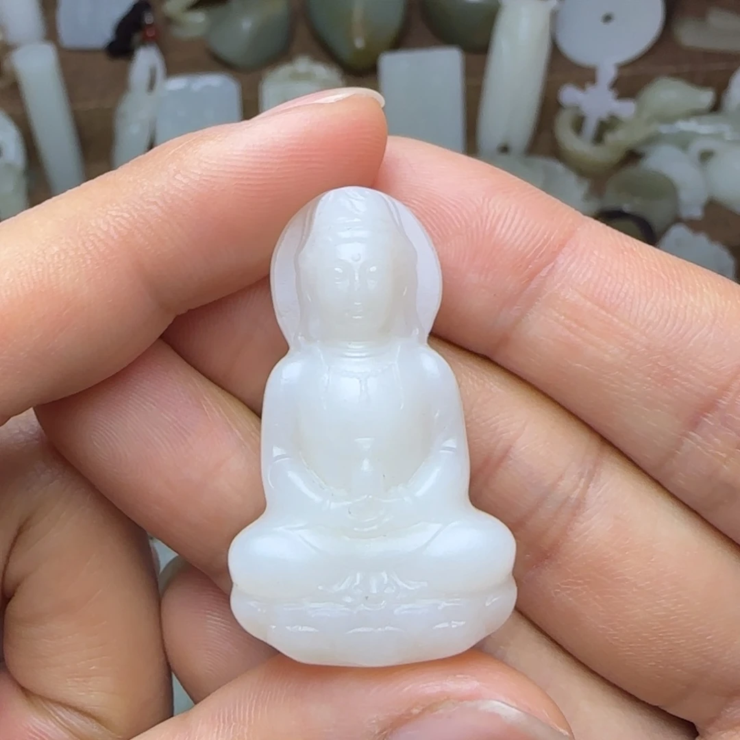 和田玉挂件未镶嵌