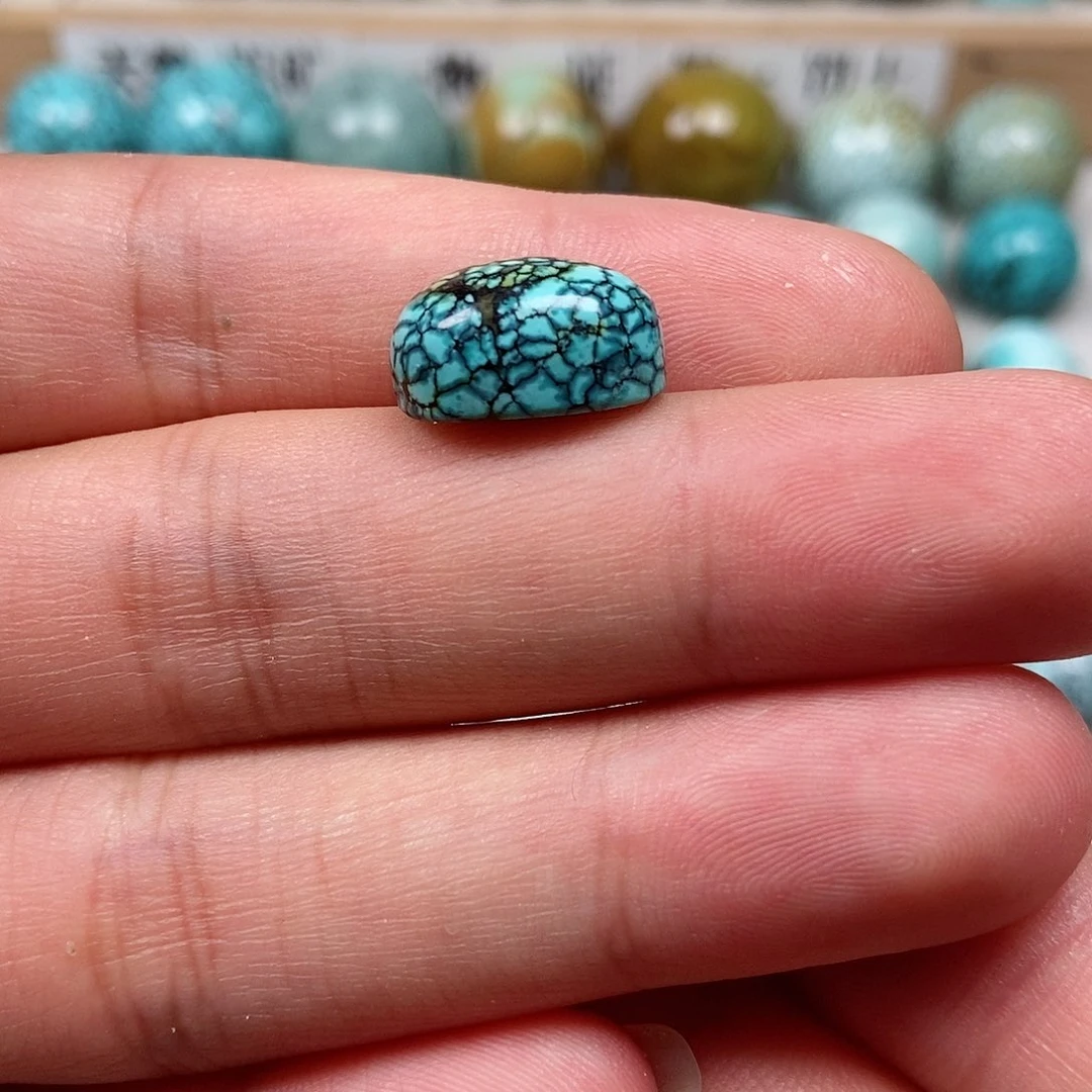 未镶嵌绿松石珠宝半成品