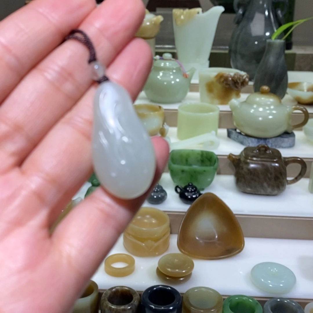 和田玉把件未镶嵌有凤来仪