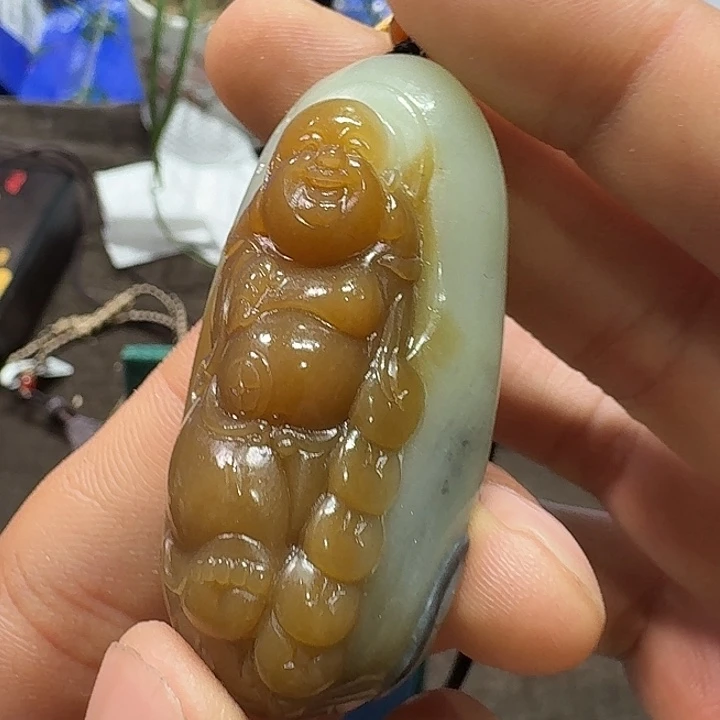 未镶嵌和田玉（糖玉）车挂