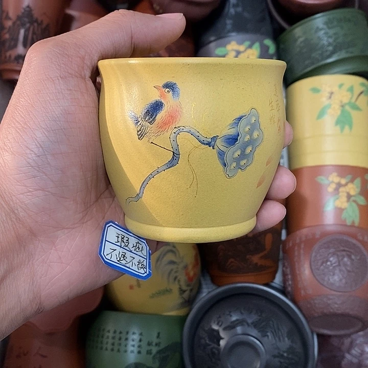紫砂茶杯瑕疵不退不换