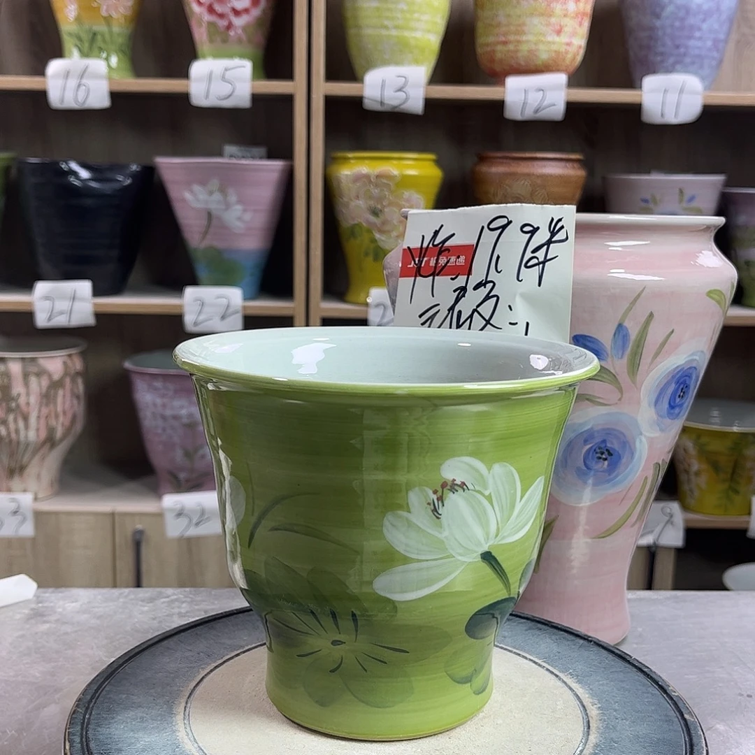 景德镇陶瓷花盆花盆