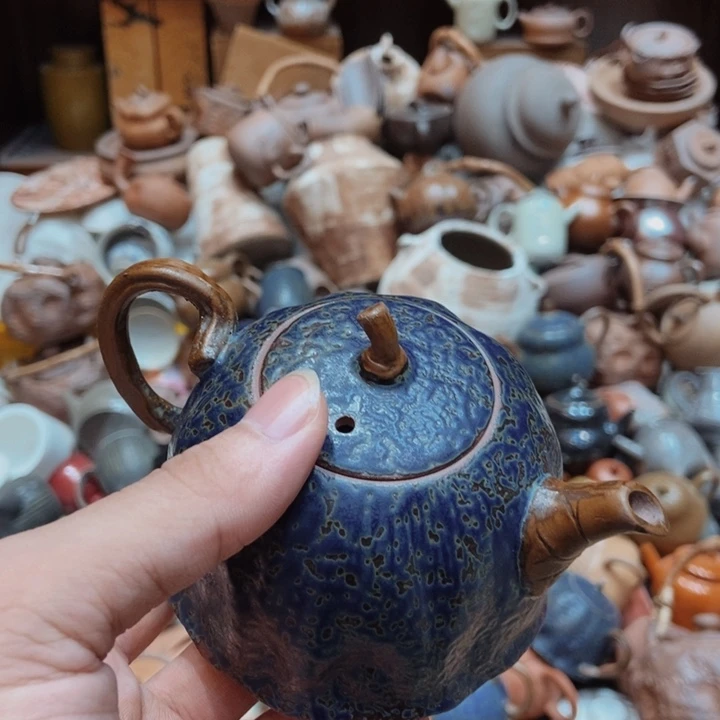 柴烧老岩泥高端茶器