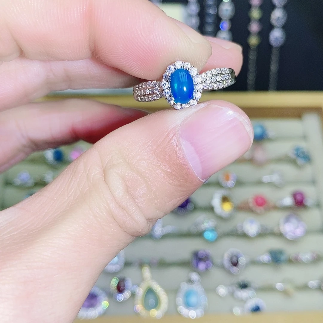 未镶嵌欧泊戒指556