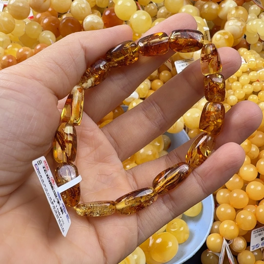 琥珀未镶嵌珠宝奇石