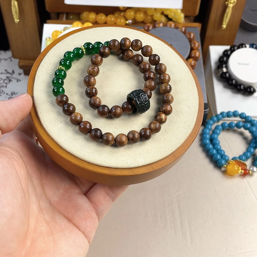 和田玉手饰银S925镀金镶嵌