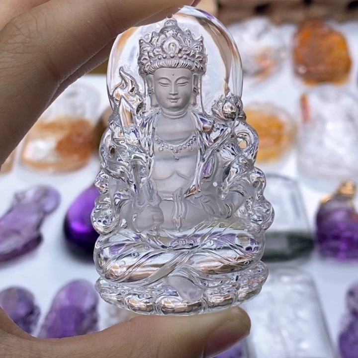 水晶颈饰未镶嵌曲*生定制