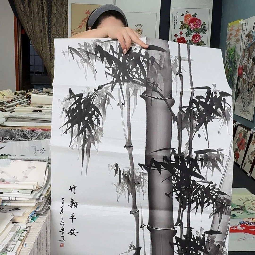纯手绘国画作品作品