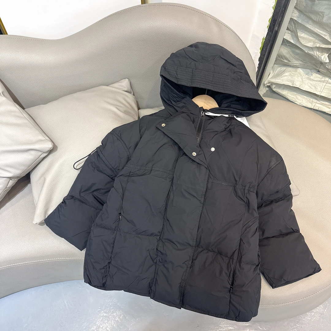 童装羽绒服冬季2025新款儿童装白鸭绒外套-23003