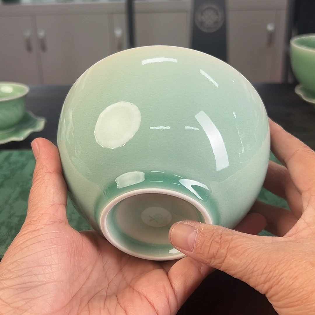 云间青瓷龙泉小米茶器