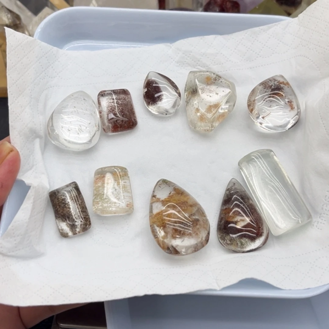 水***袋未镶嵌珠宝半成品水晶94