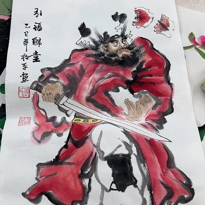 国画纯手绘作品图