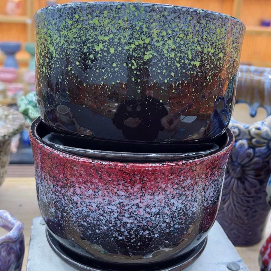 【闪购商品】陶瓷花盆