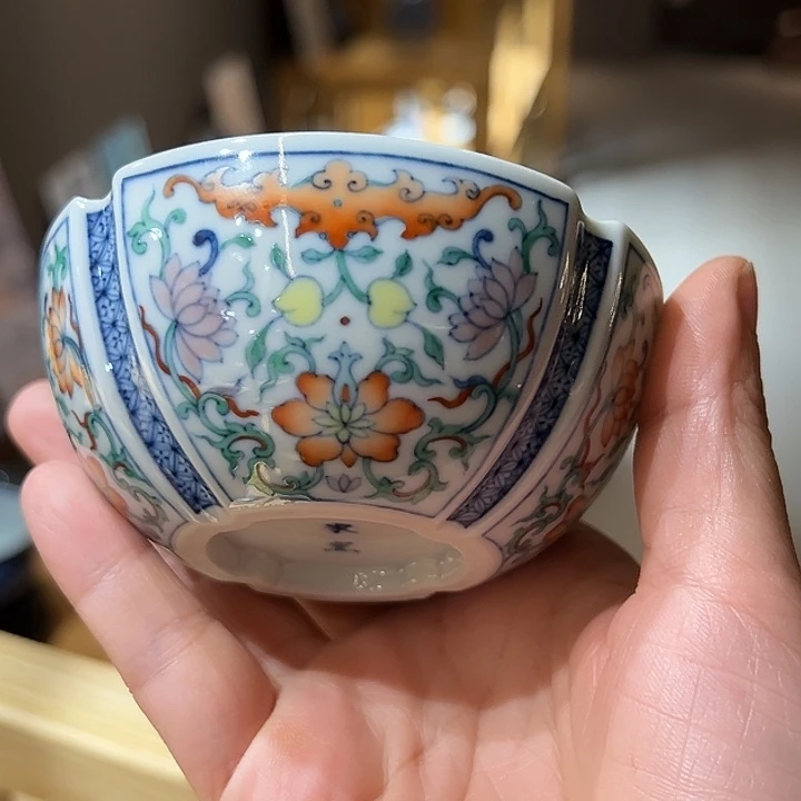 钟家窑斗彩孤品杯杯