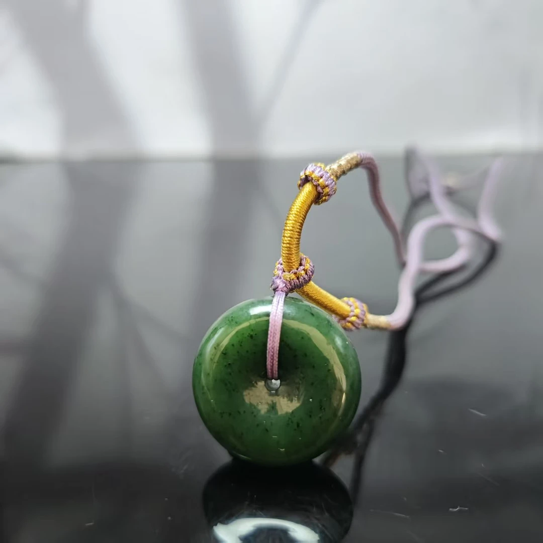 Z和田玉平安扣吊坠0868