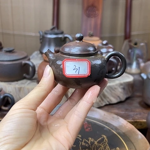 覃***修戬谷龙窑坭兴陶柴烧壶31