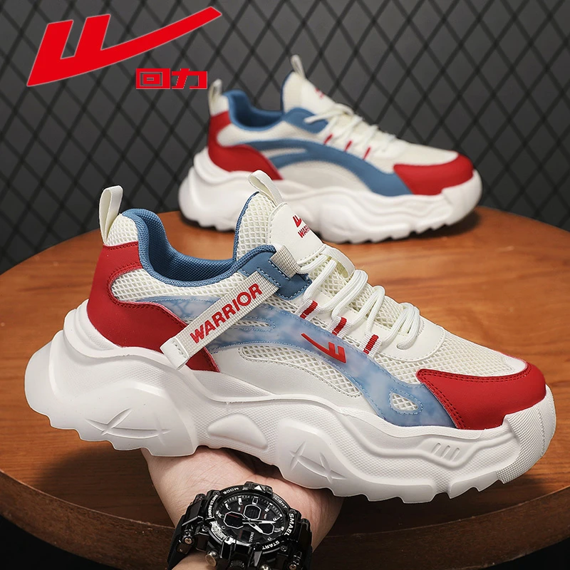 回力男鞋春夏季新款百搭飞织透气网面鞋轻便防滑减震运动休闲潮鞋