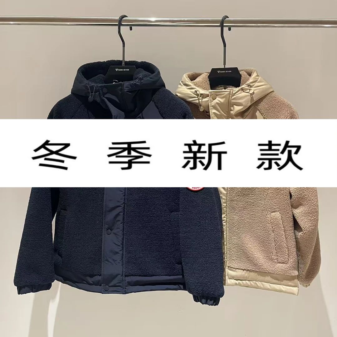 【十三】2025冬季新款潮流设计连帽夹克外套D-09