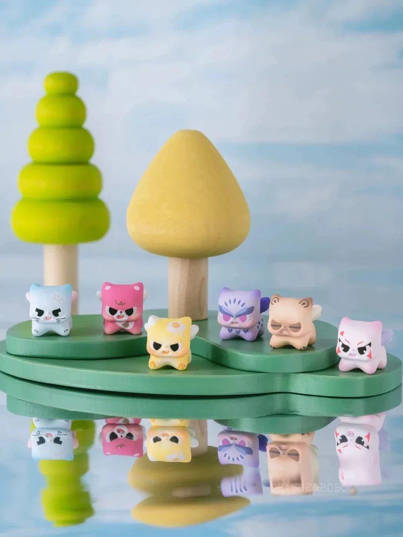 pitty萌兽出没萌粒盲袋盲盒摆件可爱奶凶-盲盒商品发货后不退换