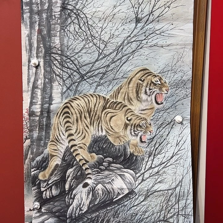 国画赵庆业老师国画作品月