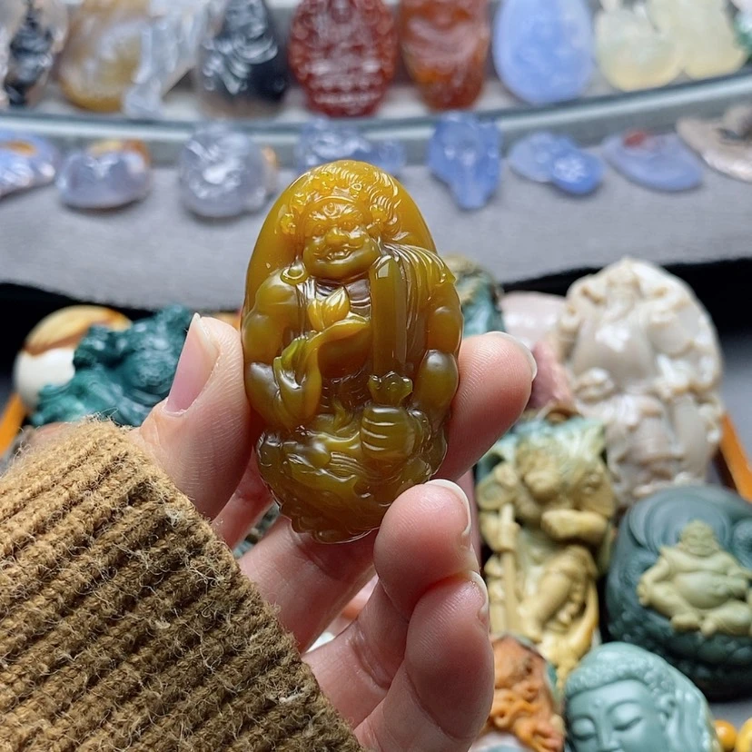 【闪购商品】未镶嵌吊坠定制玛瑙