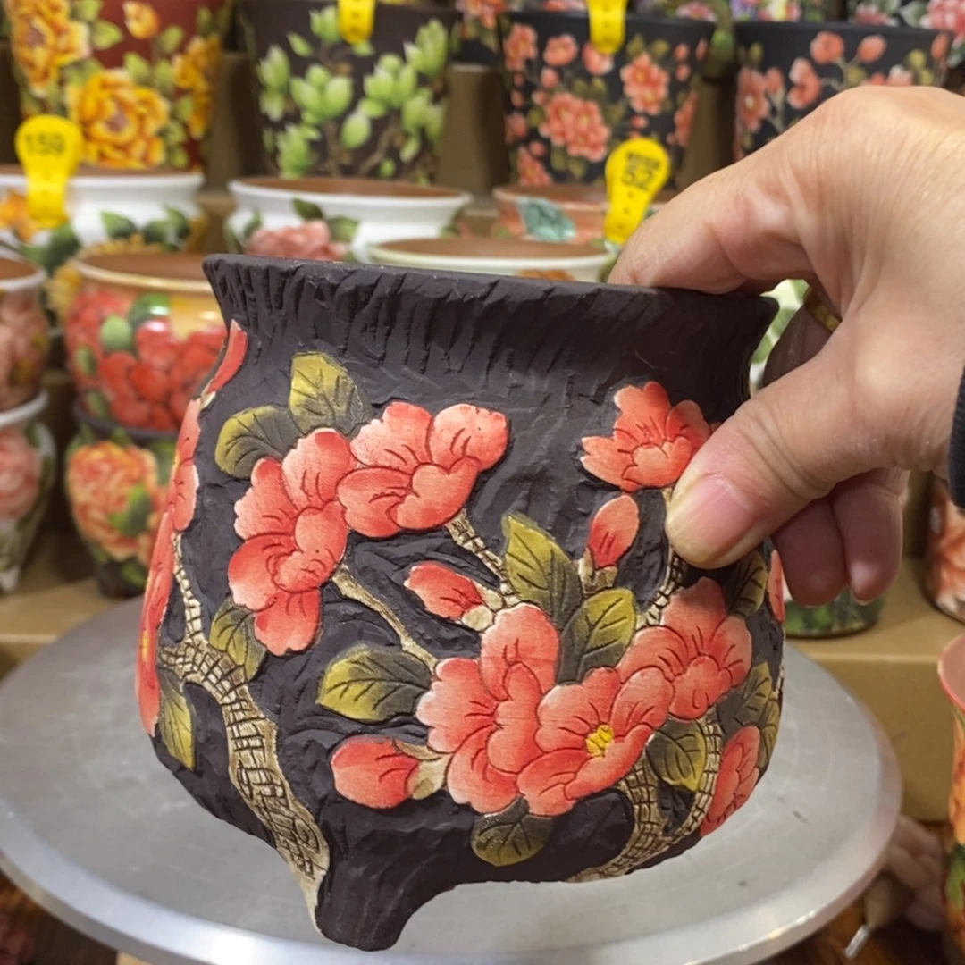 旖***旎景德镇精品博采美盆