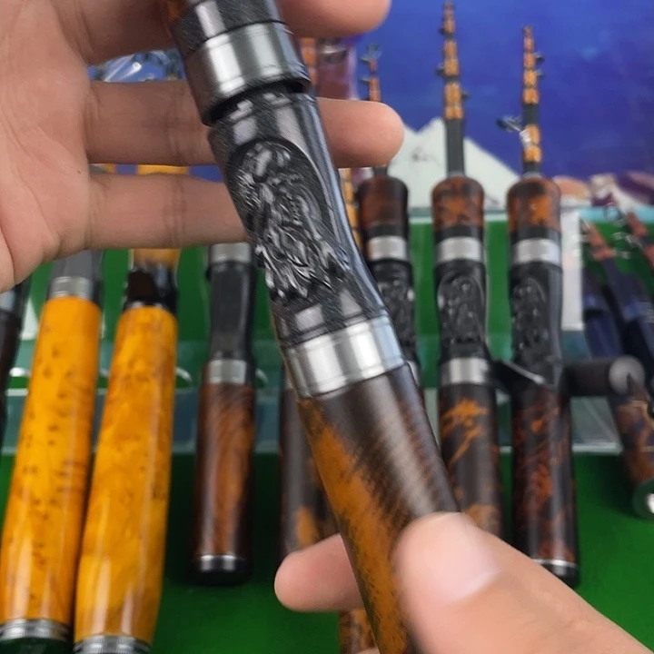 碳素1.8m以下直柄实木路亚1.5米