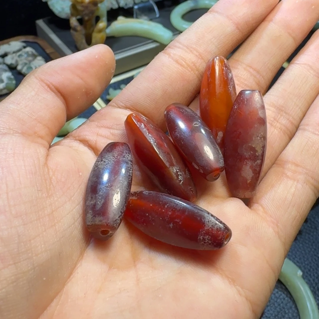 用***3玉玉摆件珠子器形
