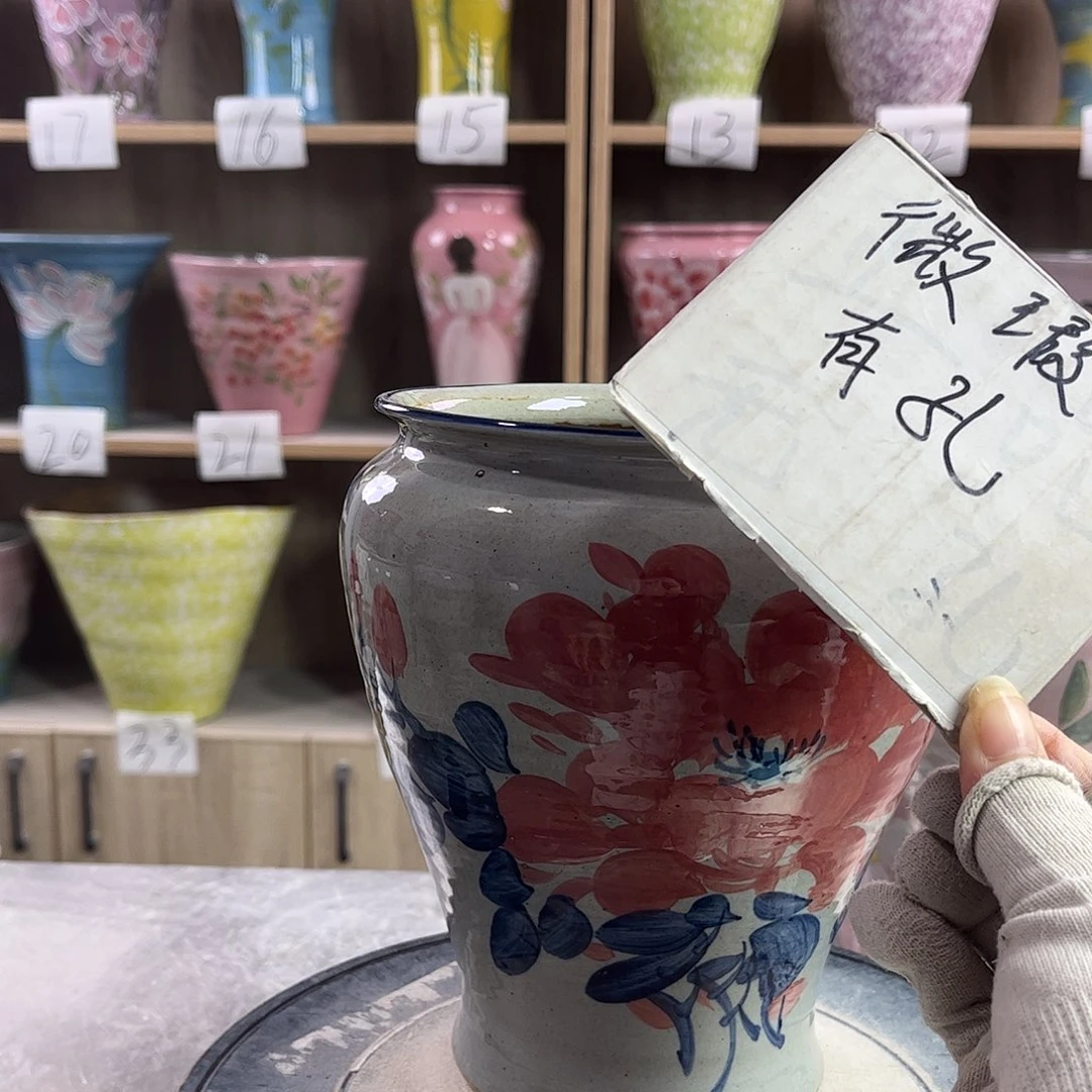 景德镇陶瓷花盆花盆