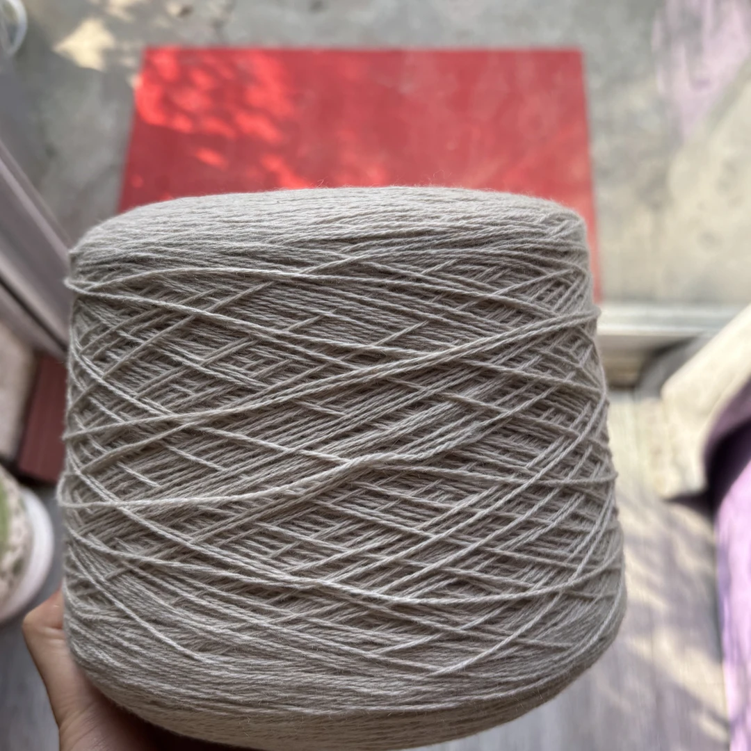 1250g草白手编羊绒