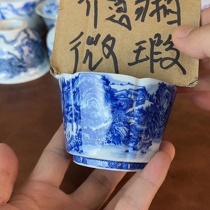 s***.瓷片景德镇全手工手绘陶瓷