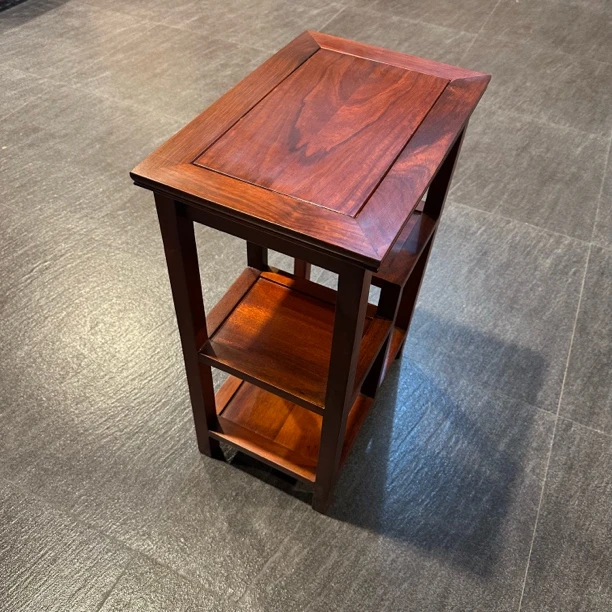 新中式花梨木电话几茶水几花几榫卯凳子多用