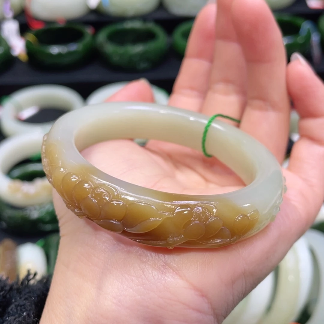 未镶嵌手镯和田玉58