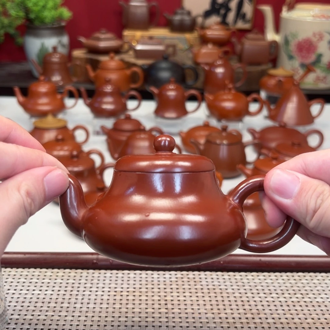 紫砂茶壶潮州手拉壶手拉壶