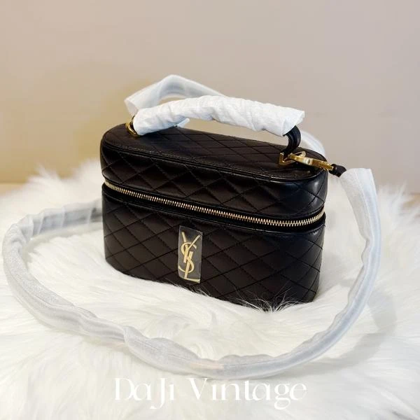 大吉中古/ysl gabyvanity黑金盒子斜挎包