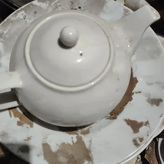 瓷大容量茶壶，国营四厂库存