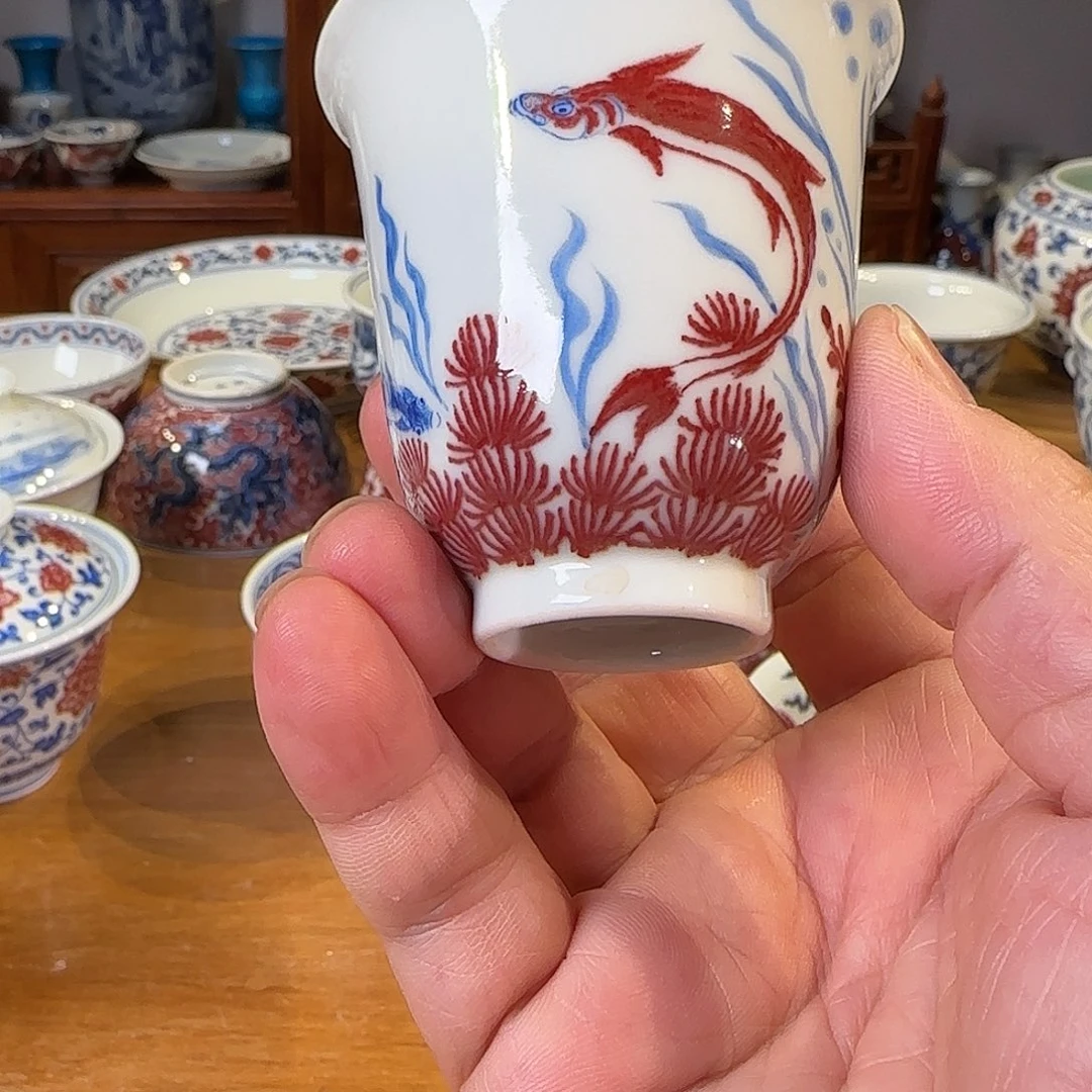 下****桐景德镇陶瓷原矿茶具
