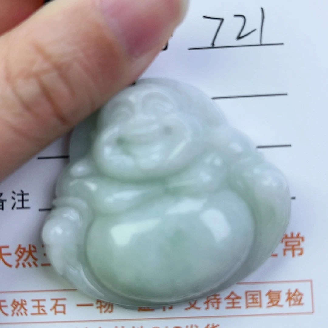 翡翠颈饰未镶嵌佛公