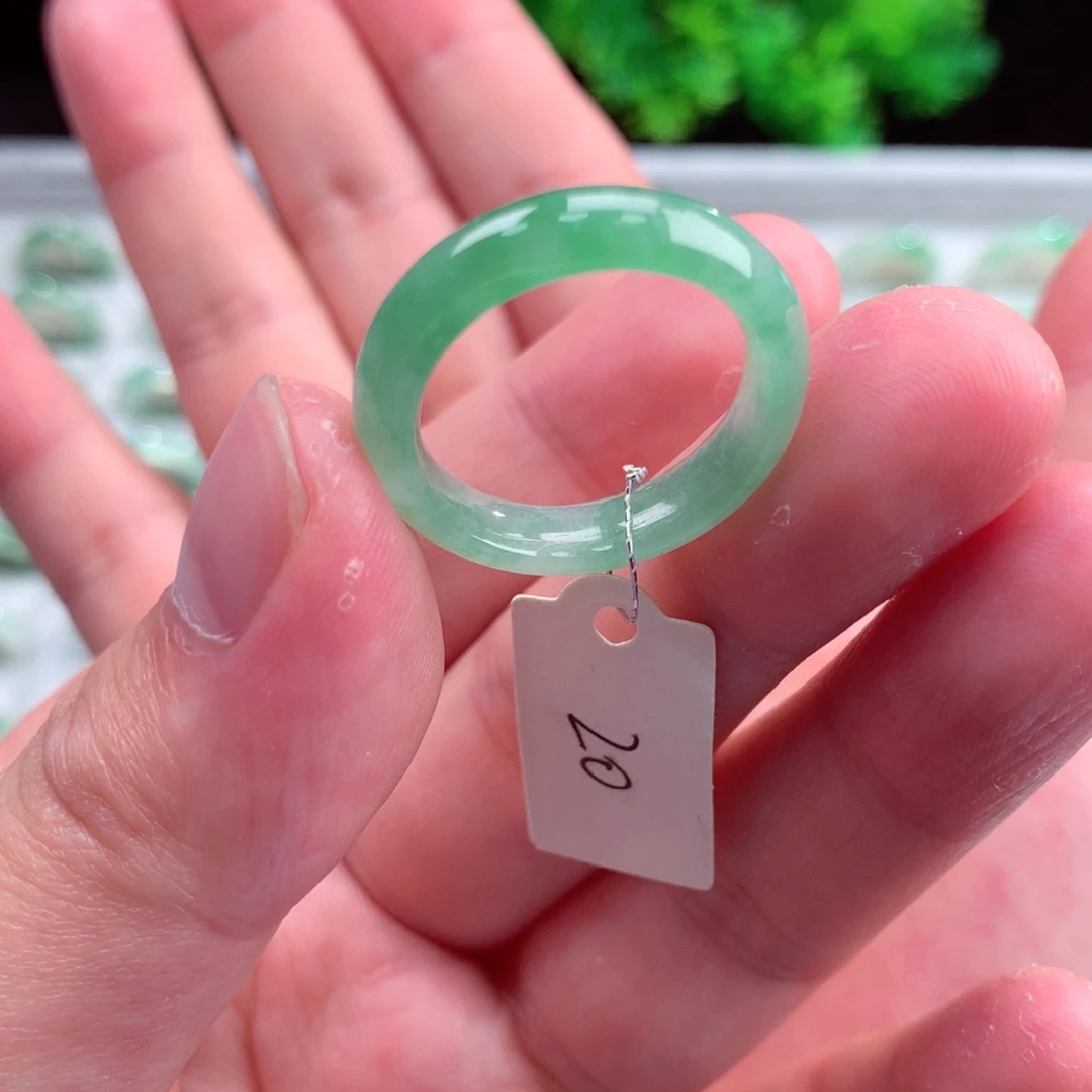 未镶嵌戒指翡翠天然