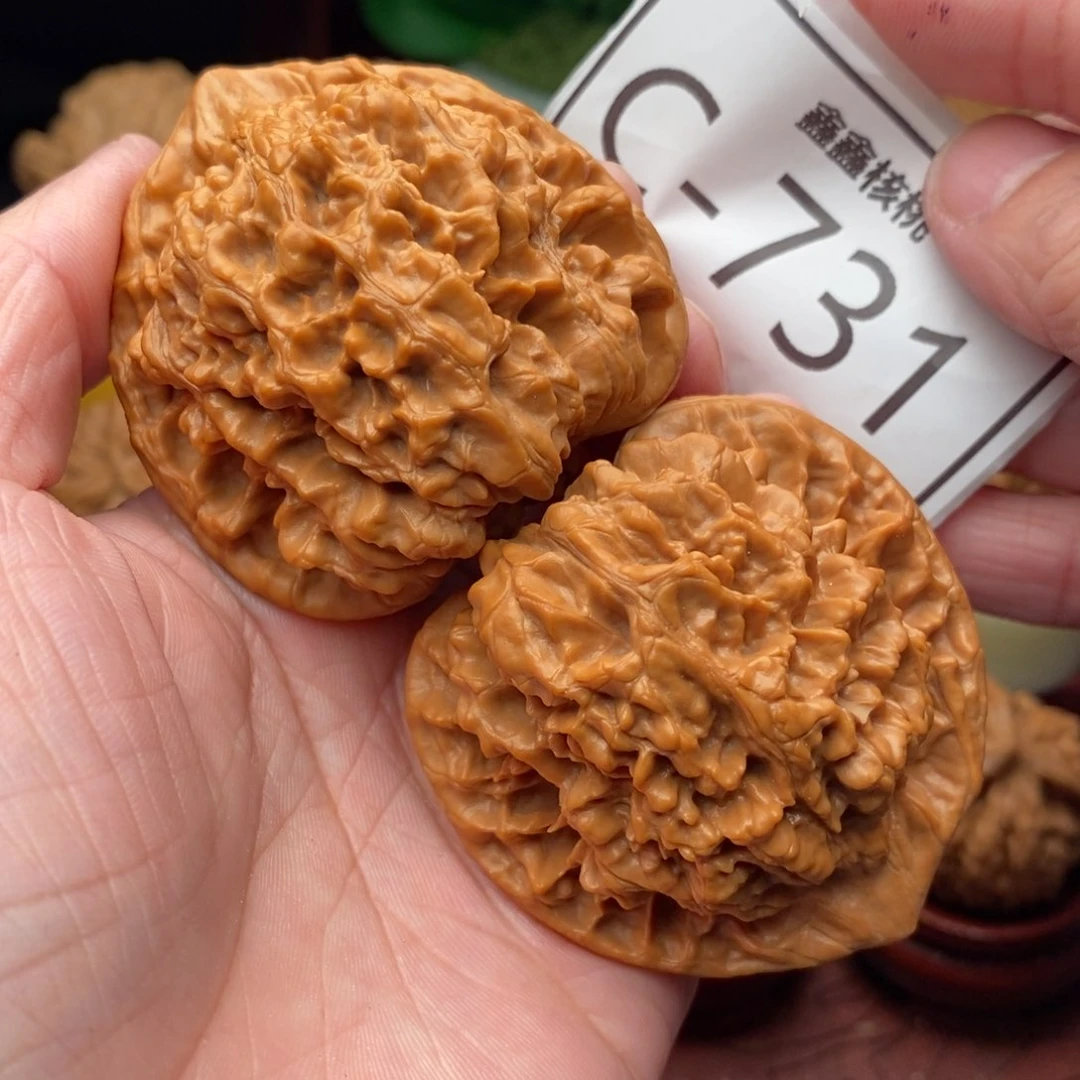 文玩核桃把件官帽51