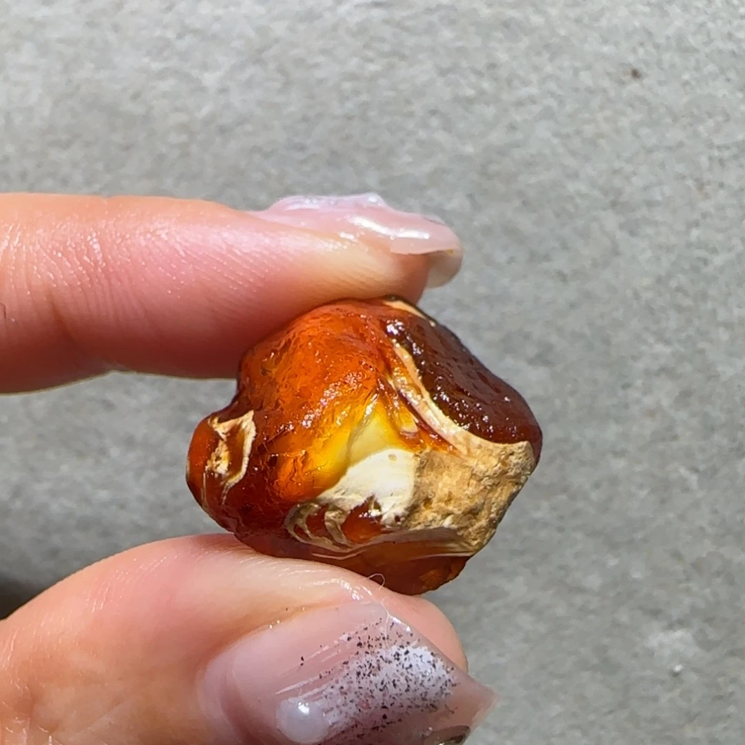 爱***陣定制琥珀未镶嵌专拍