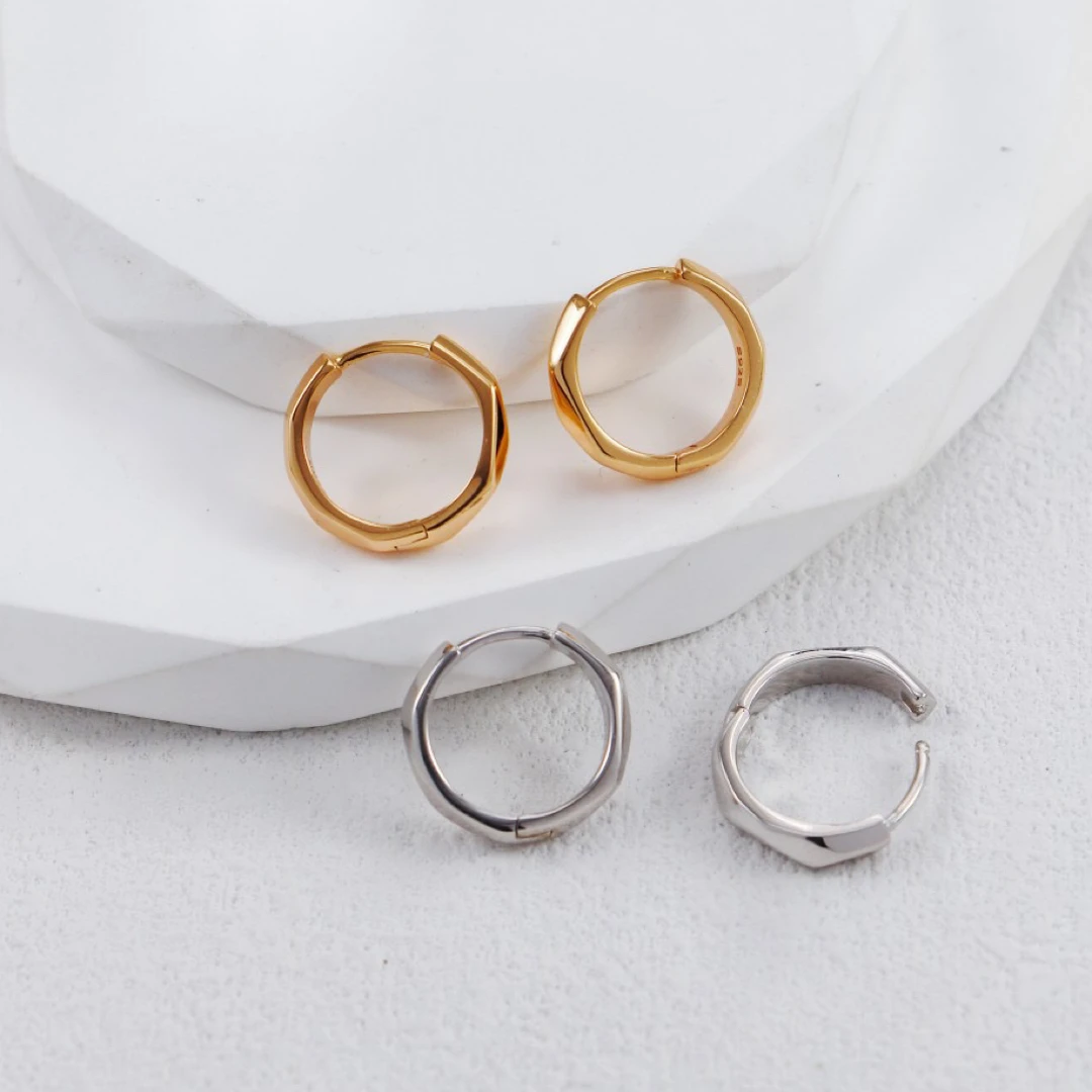 925银耳饰 小众设计师S925银冷淡风日韩百搭耳饰轻奢小众高级感